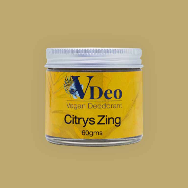 VDeo vegan deodorant Citrys Zing 60gm